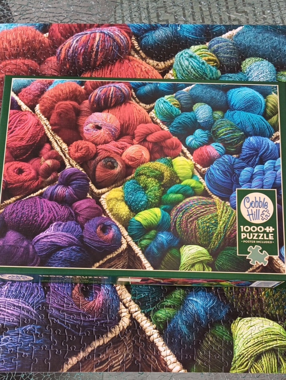 Plenty of Yarn, 1,000 Piece Puzzle by Cobble Hill